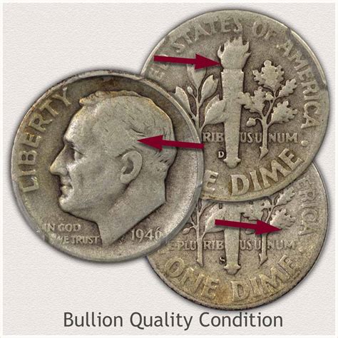 1946 silver dime value